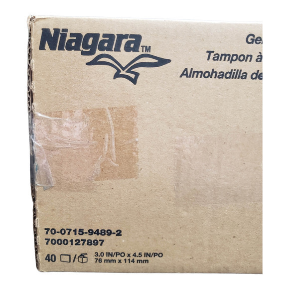 Niagara General Purpose Scrub Pad Professional Case of 40 3" x 4.5" Item #9650N - Picture 4 of 4